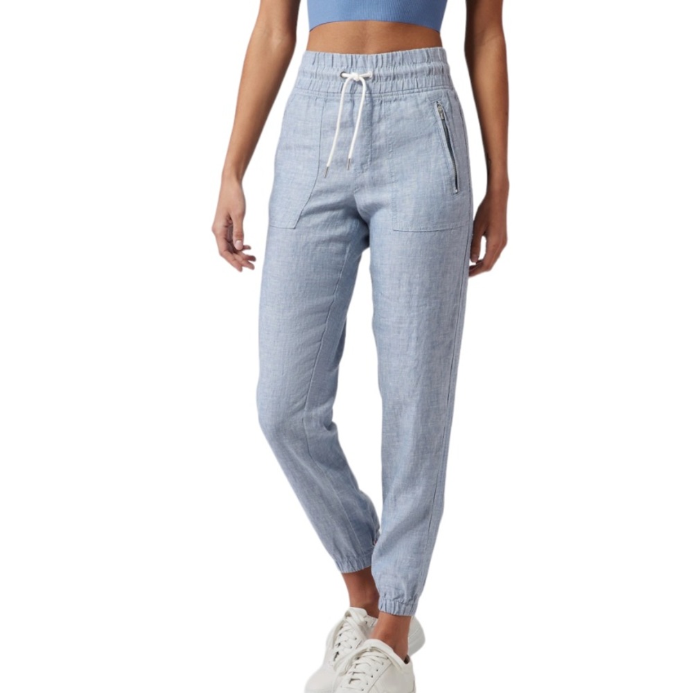 Athleta Cabo Linen Jogger
